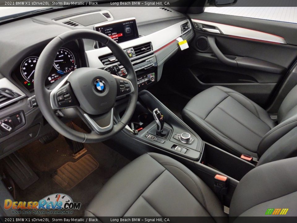 2021 BMW X1 sDrive28i Storm Bay Metallic / Black Photo #12