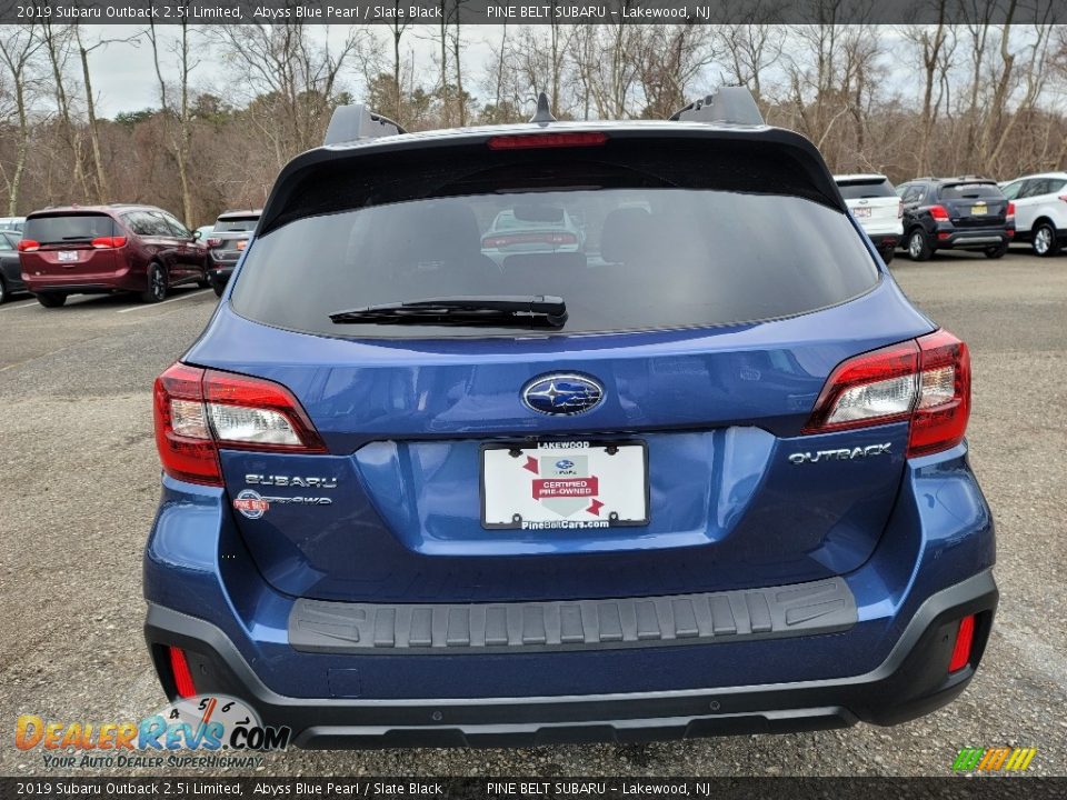 2019 Subaru Outback 2.5i Limited Abyss Blue Pearl / Slate Black Photo #4