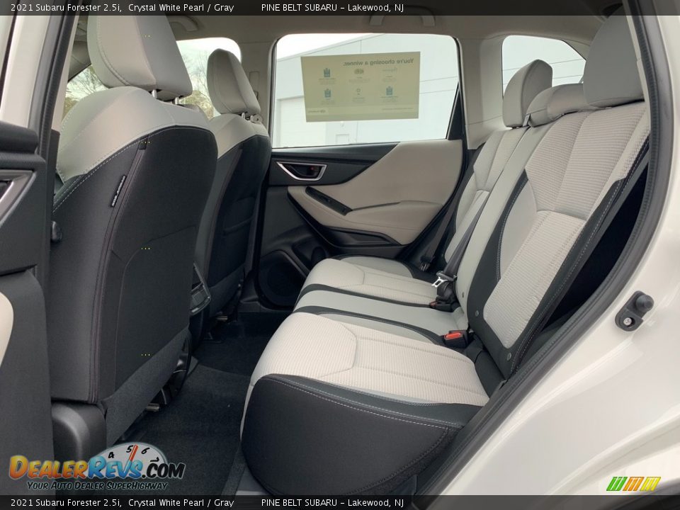 Rear Seat of 2021 Subaru Forester 2.5i Photo #9