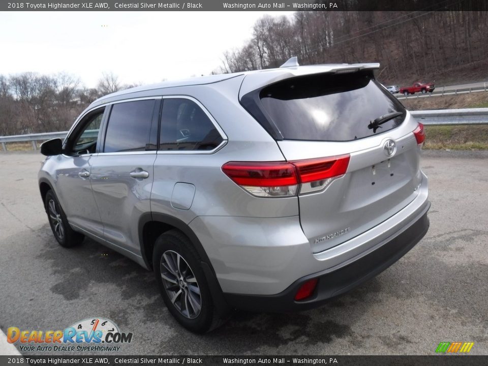 2018 Toyota Highlander XLE AWD Celestial Silver Metallic / Black Photo #13