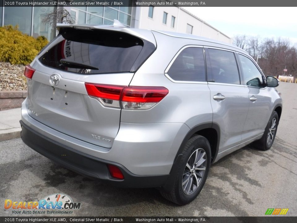 2018 Toyota Highlander XLE AWD Celestial Silver Metallic / Black Photo #15