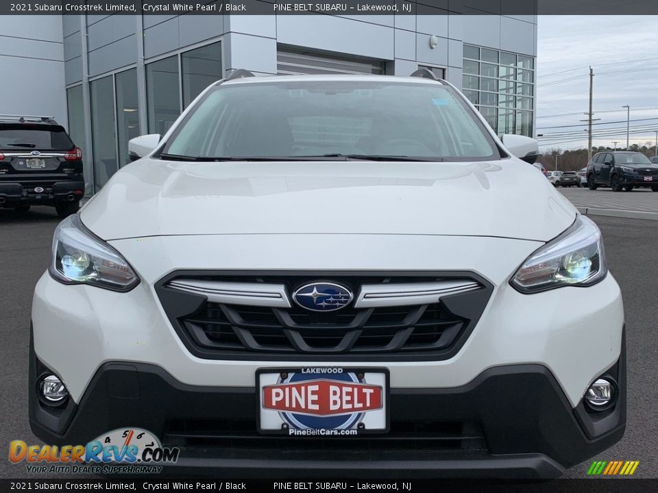 2021 Subaru Crosstrek Limited Crystal White Pearl / Black Photo #3