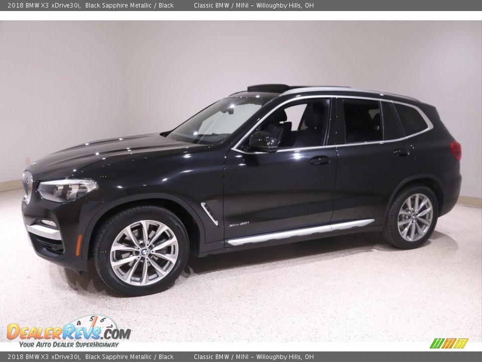 Front 3/4 View of 2018 BMW X3 xDrive30i Photo #3