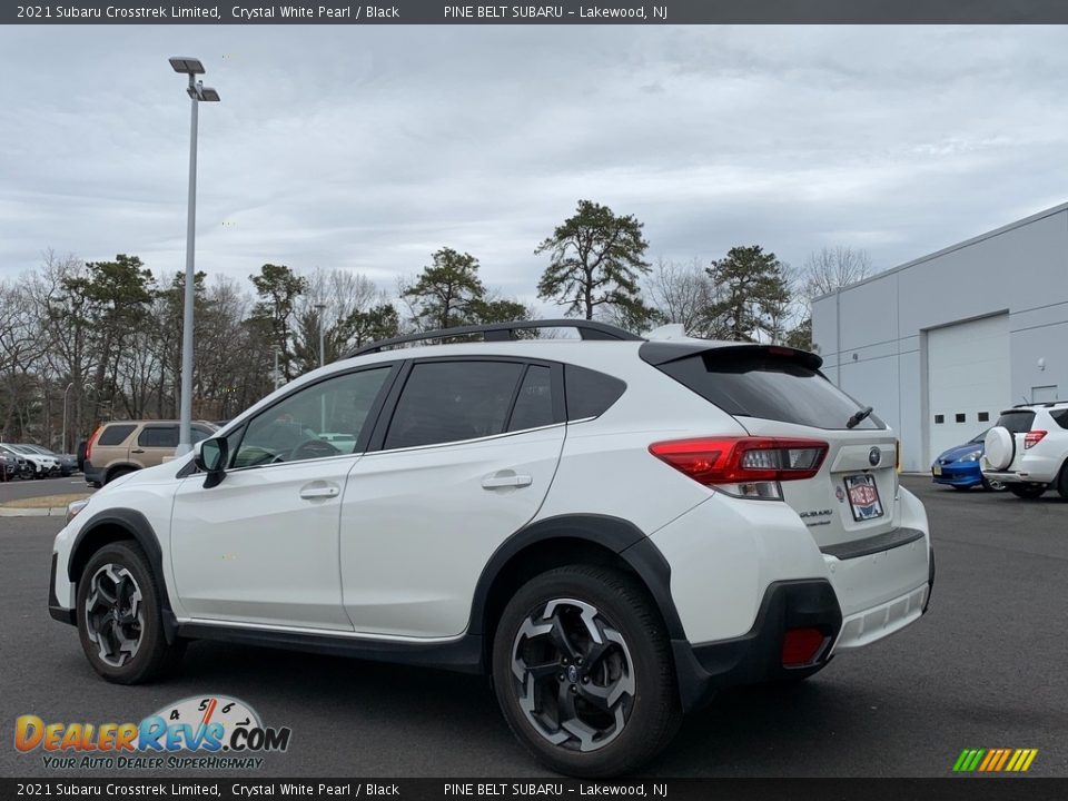 2021 Subaru Crosstrek Limited Crystal White Pearl / Black Photo #6