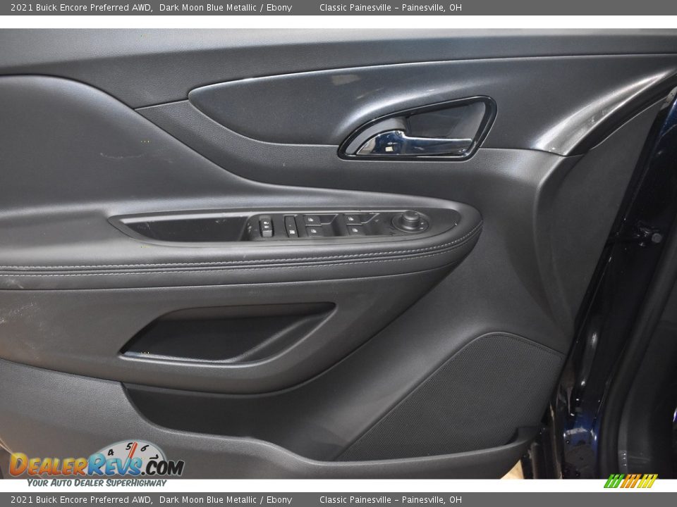2021 Buick Encore Preferred AWD Dark Moon Blue Metallic / Ebony Photo #8