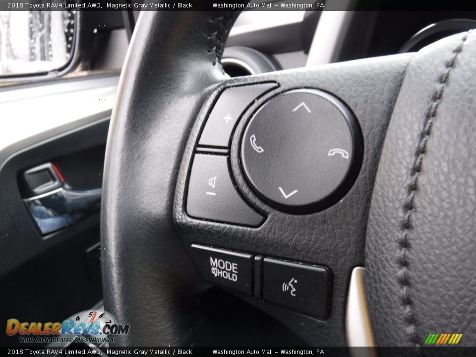 2018 Toyota RAV4 Limited AWD Magnetic Gray Metallic / Black Photo #7