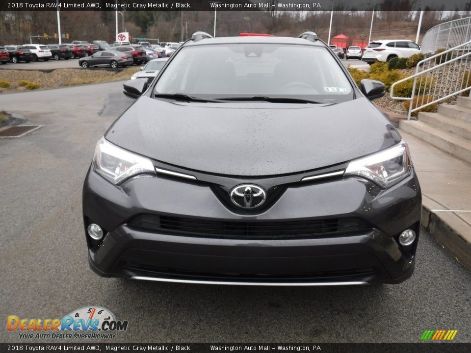 2018 Toyota RAV4 Limited AWD Magnetic Gray Metallic / Black Photo #10