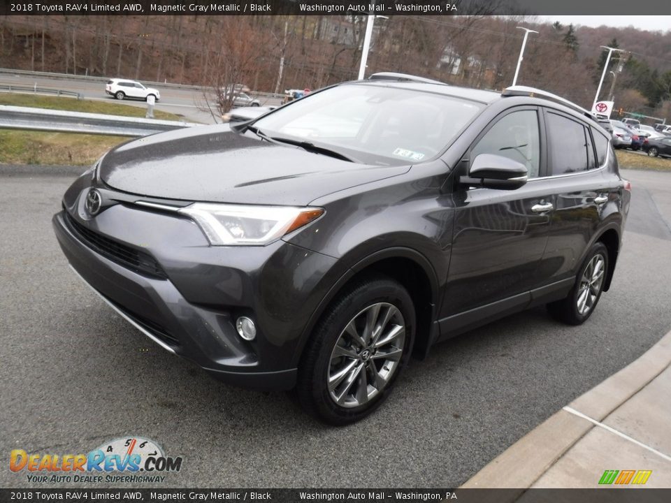 2018 Toyota RAV4 Limited AWD Magnetic Gray Metallic / Black Photo #11