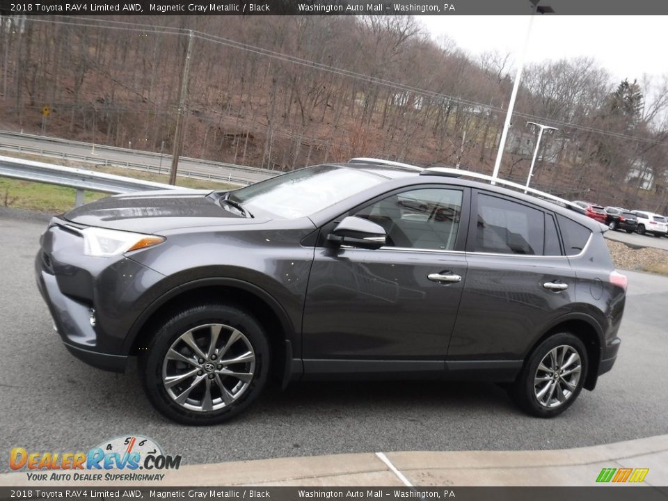 2018 Toyota RAV4 Limited AWD Magnetic Gray Metallic / Black Photo #12