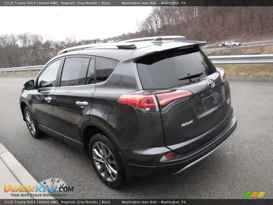 2018 Toyota RAV4 Limited AWD Magnetic Gray Metallic / Black Photo #13
