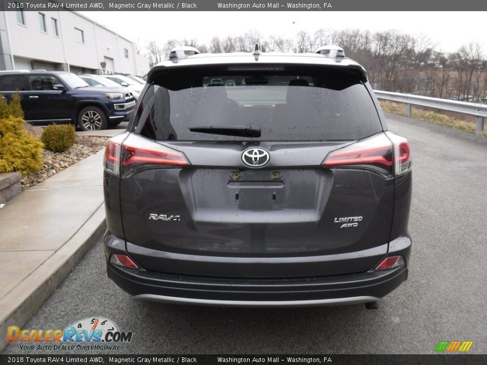 2018 Toyota RAV4 Limited AWD Magnetic Gray Metallic / Black Photo #14