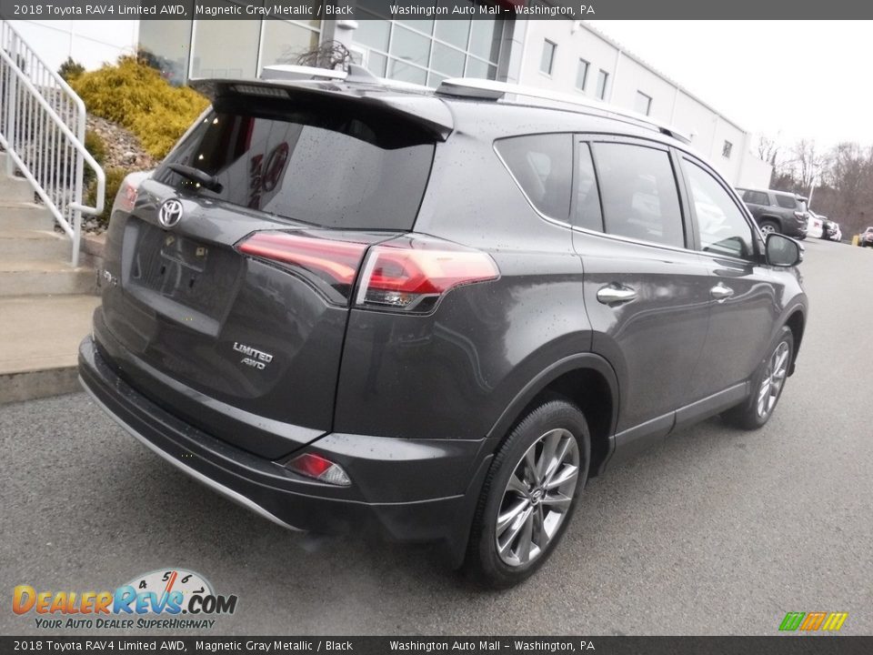 2018 Toyota RAV4 Limited AWD Magnetic Gray Metallic / Black Photo #15