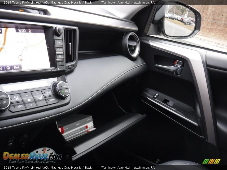 2018 Toyota RAV4 Limited AWD Magnetic Gray Metallic / Black Photo #27