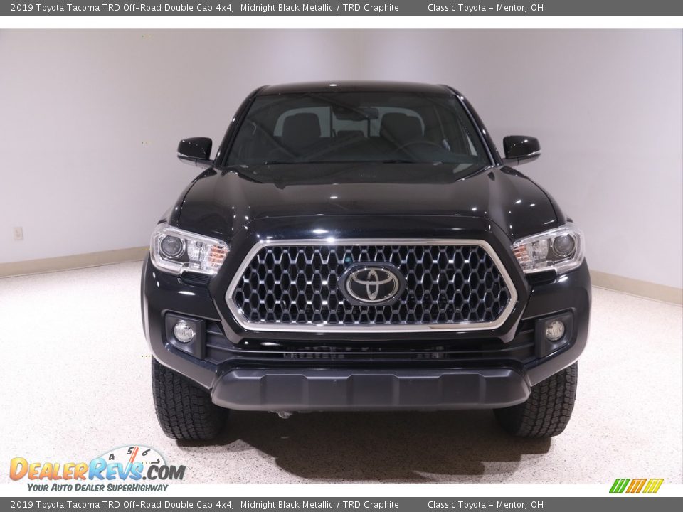 2019 Toyota Tacoma TRD Off-Road Double Cab 4x4 Midnight Black Metallic / TRD Graphite Photo #2