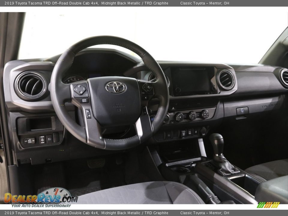 2019 Toyota Tacoma TRD Off-Road Double Cab 4x4 Midnight Black Metallic / TRD Graphite Photo #6