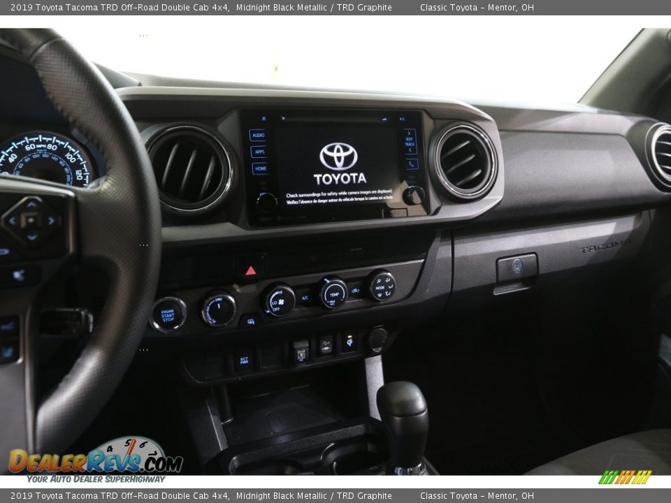 2019 Toyota Tacoma TRD Off-Road Double Cab 4x4 Midnight Black Metallic / TRD Graphite Photo #9