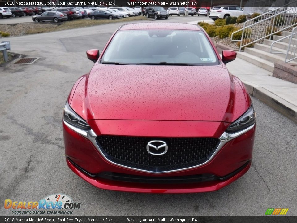 2018 Mazda Mazda6 Sport Soul Red Crystal Metallic / Black Photo #8