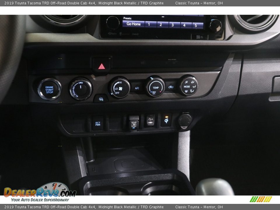 2019 Toyota Tacoma TRD Off-Road Double Cab 4x4 Midnight Black Metallic / TRD Graphite Photo #13