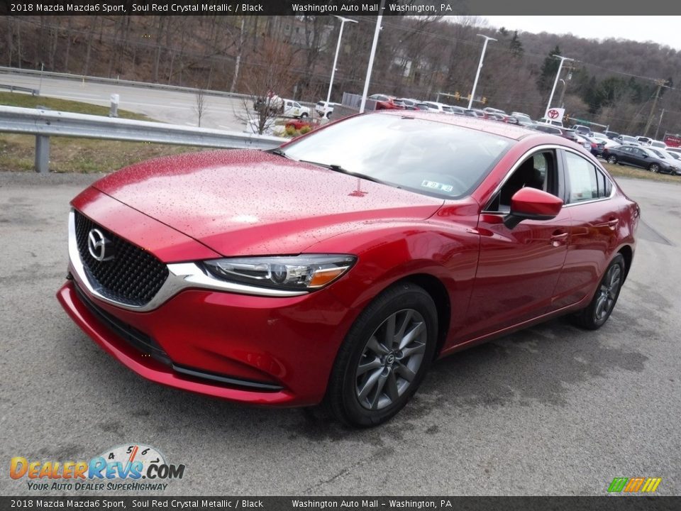 2018 Mazda Mazda6 Sport Soul Red Crystal Metallic / Black Photo #9