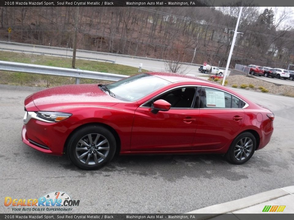 2018 Mazda Mazda6 Sport Soul Red Crystal Metallic / Black Photo #10