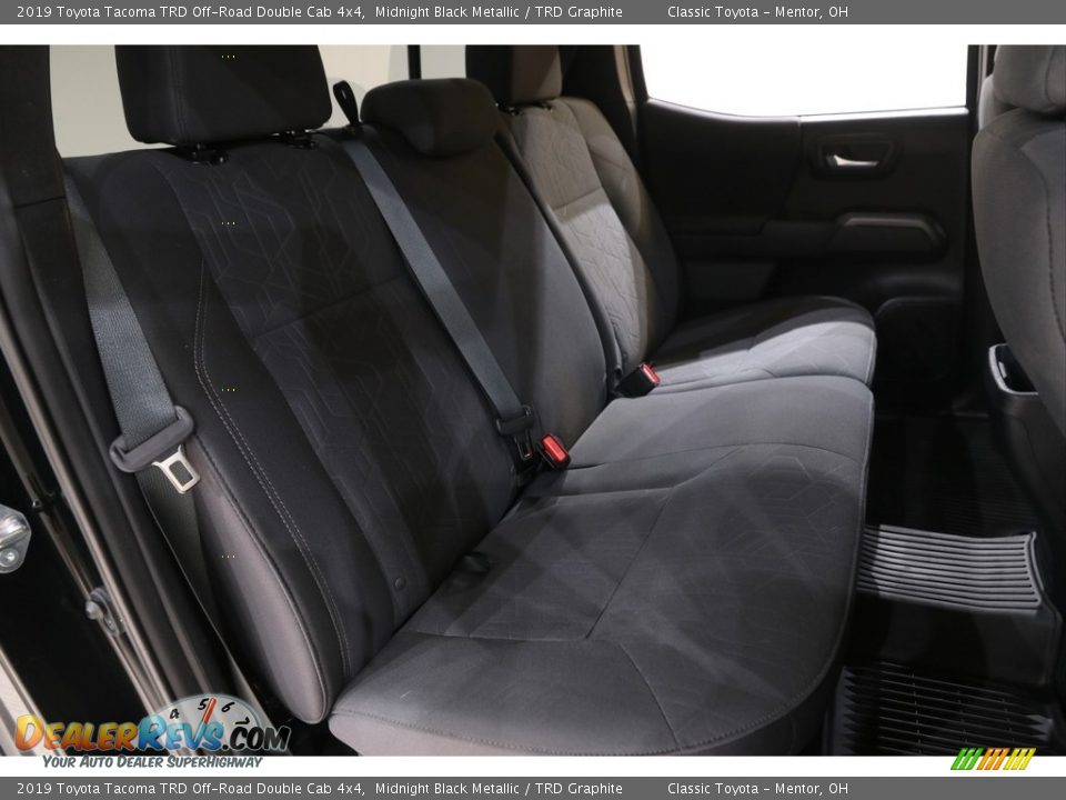 2019 Toyota Tacoma TRD Off-Road Double Cab 4x4 Midnight Black Metallic / TRD Graphite Photo #16