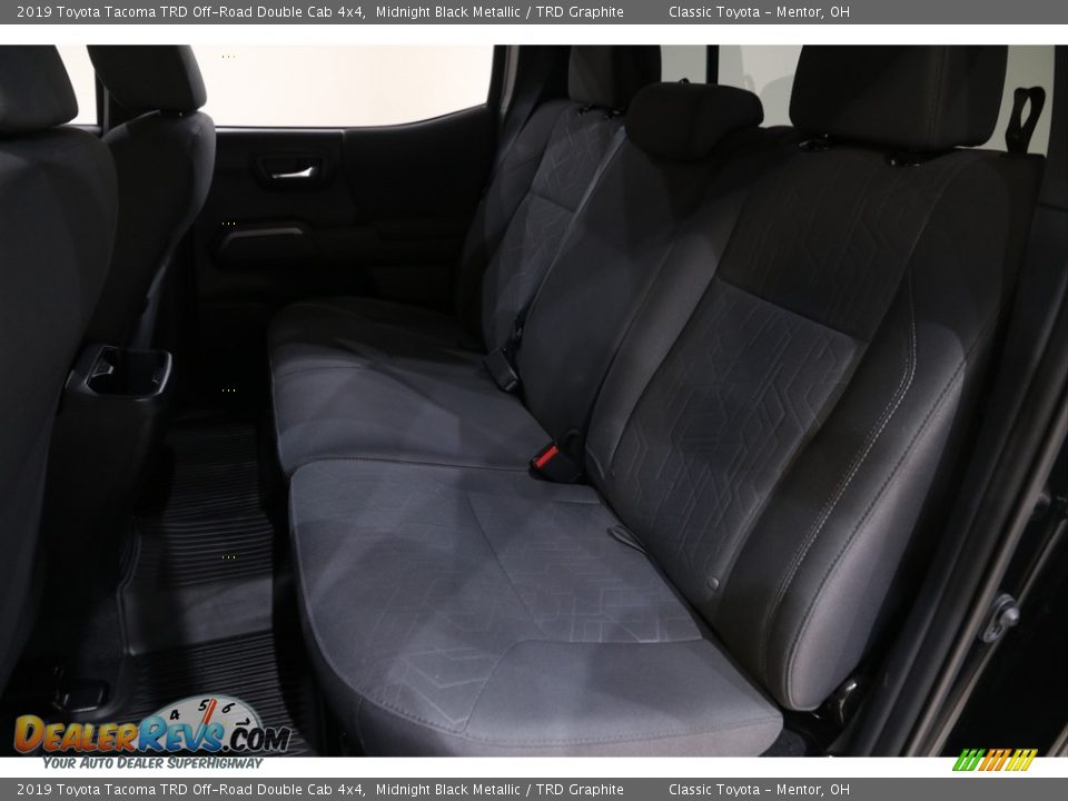 2019 Toyota Tacoma TRD Off-Road Double Cab 4x4 Midnight Black Metallic / TRD Graphite Photo #17