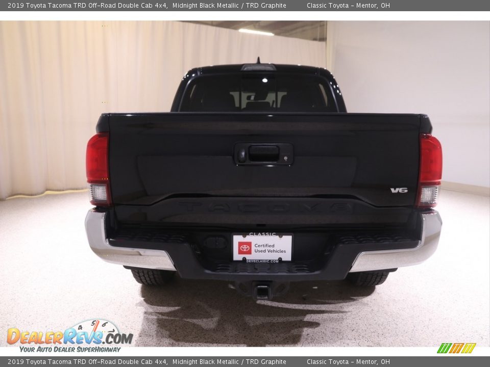 2019 Toyota Tacoma TRD Off-Road Double Cab 4x4 Midnight Black Metallic / TRD Graphite Photo #18