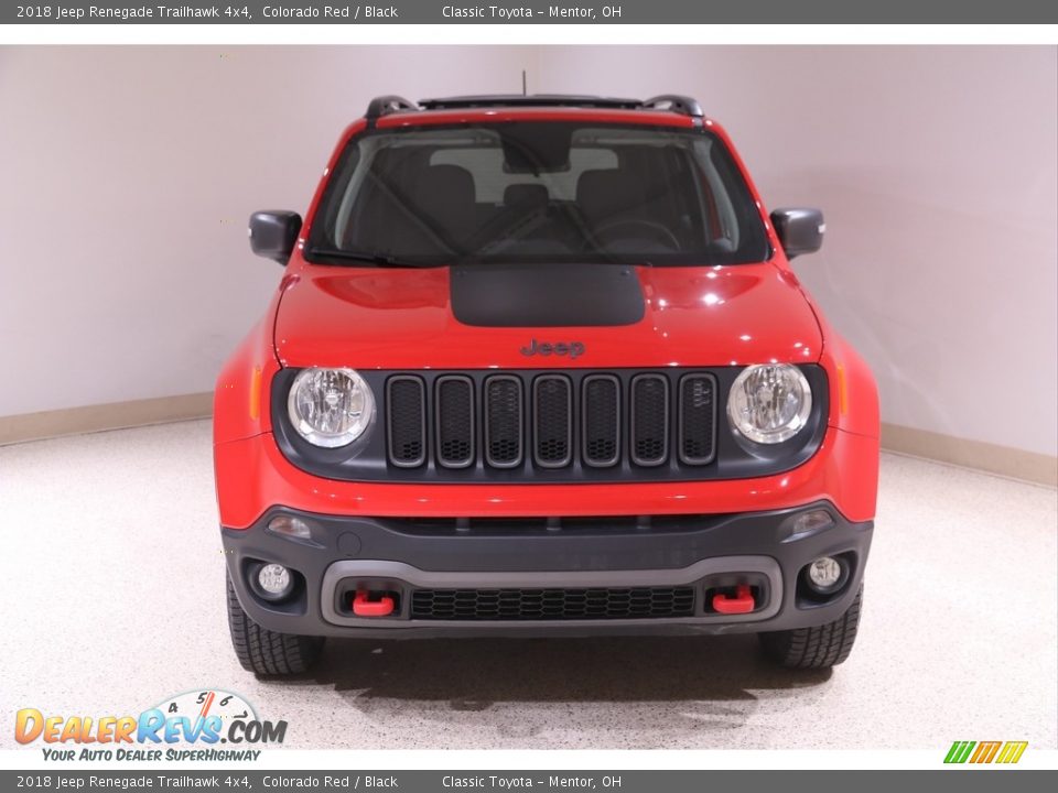 2018 Jeep Renegade Trailhawk 4x4 Colorado Red / Black Photo #2