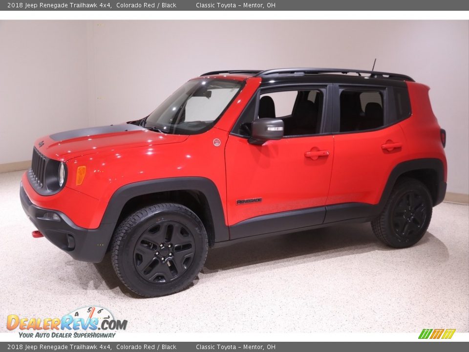 2018 Jeep Renegade Trailhawk 4x4 Colorado Red / Black Photo #3