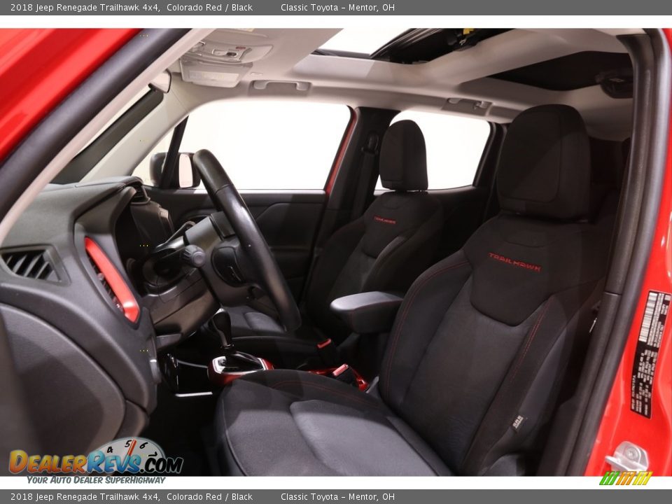 2018 Jeep Renegade Trailhawk 4x4 Colorado Red / Black Photo #5