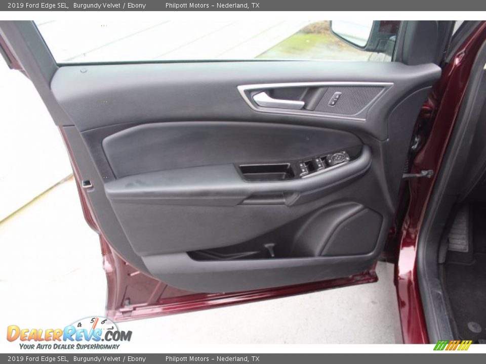 2019 Ford Edge SEL Burgundy Velvet / Ebony Photo #9