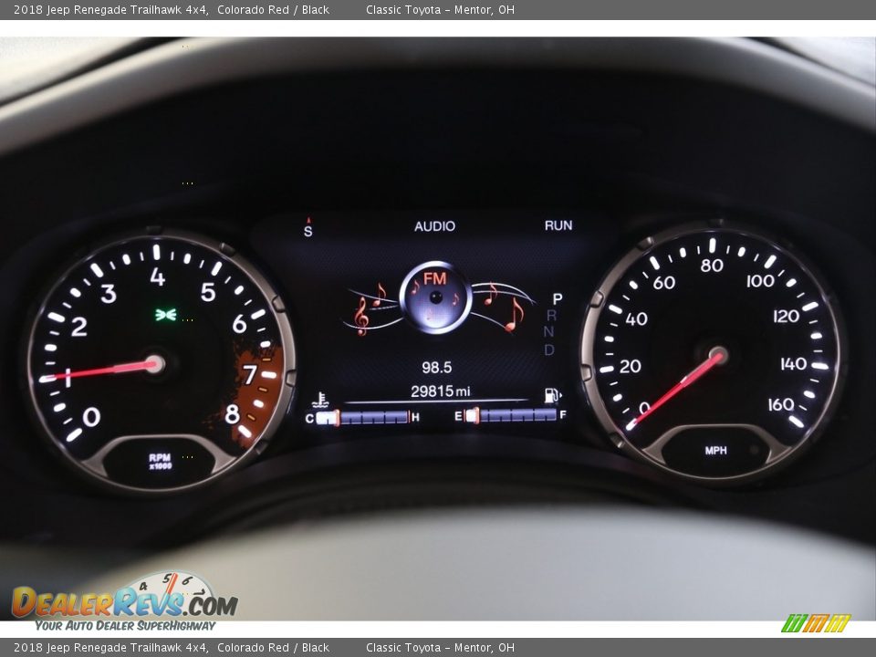 2018 Jeep Renegade Trailhawk 4x4 Colorado Red / Black Photo #8