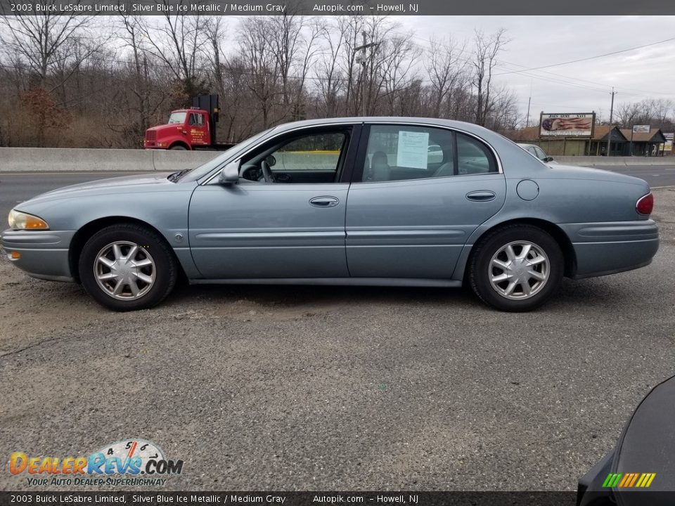 2003 Buick LeSabre Limited Silver Blue Ice Metallic / Medium Gray Photo #6