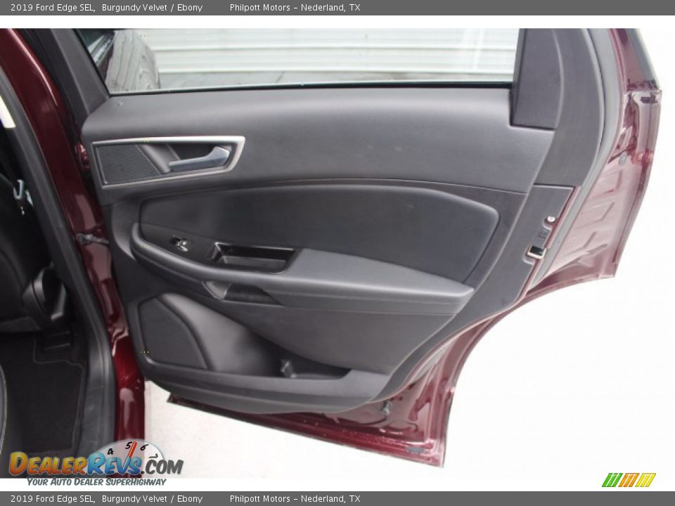 2019 Ford Edge SEL Burgundy Velvet / Ebony Photo #24