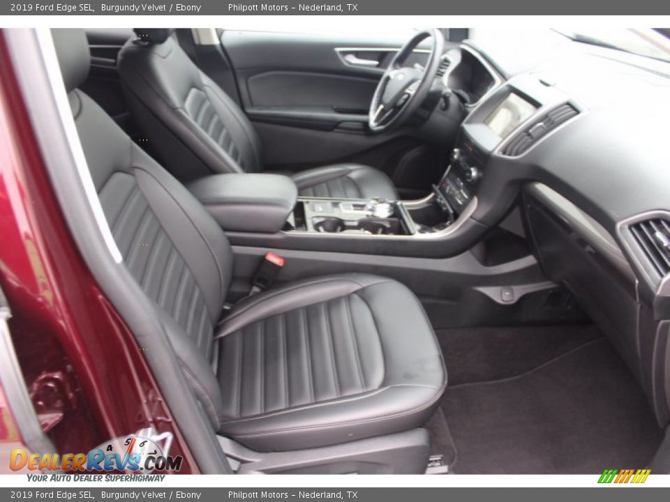 2019 Ford Edge SEL Burgundy Velvet / Ebony Photo #27