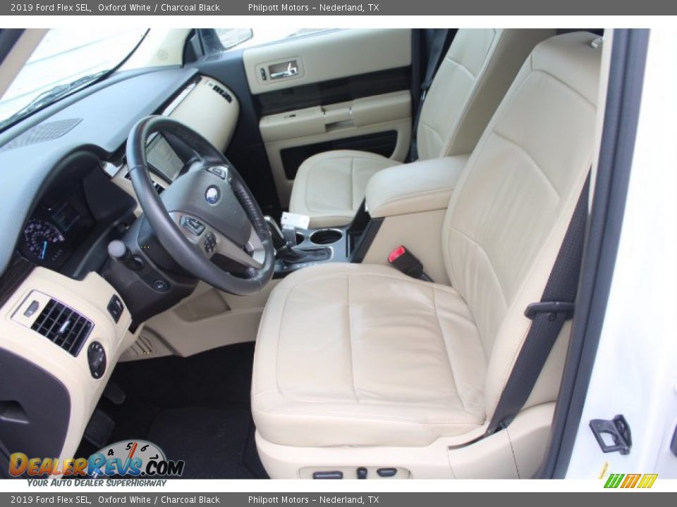 2019 Ford Flex SEL Oxford White / Charcoal Black Photo #11