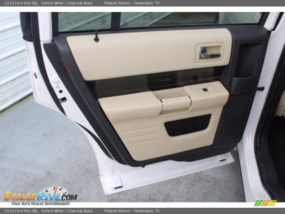 2019 Ford Flex SEL Oxford White / Charcoal Black Photo #20