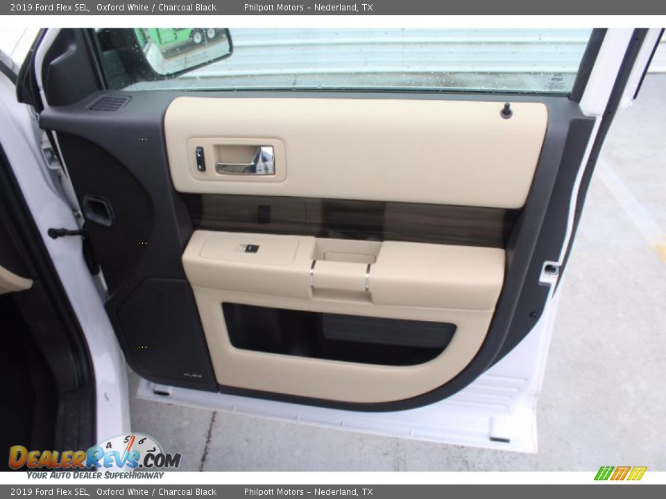 2019 Ford Flex SEL Oxford White / Charcoal Black Photo #27