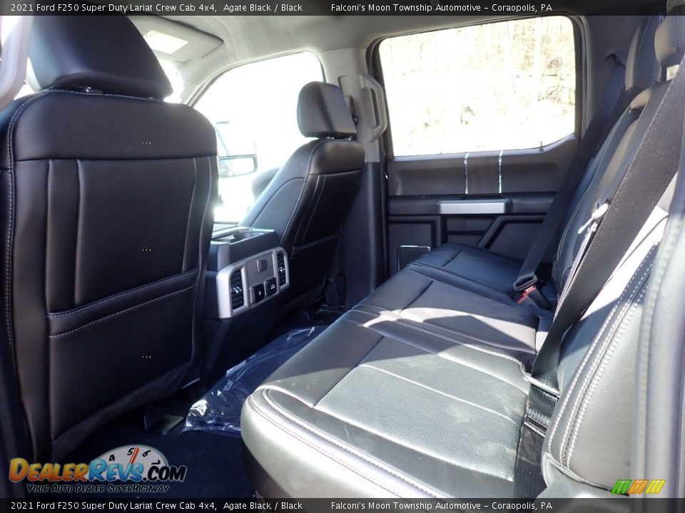 2021 Ford F250 Super Duty Lariat Crew Cab 4x4 Agate Black / Black Photo #8