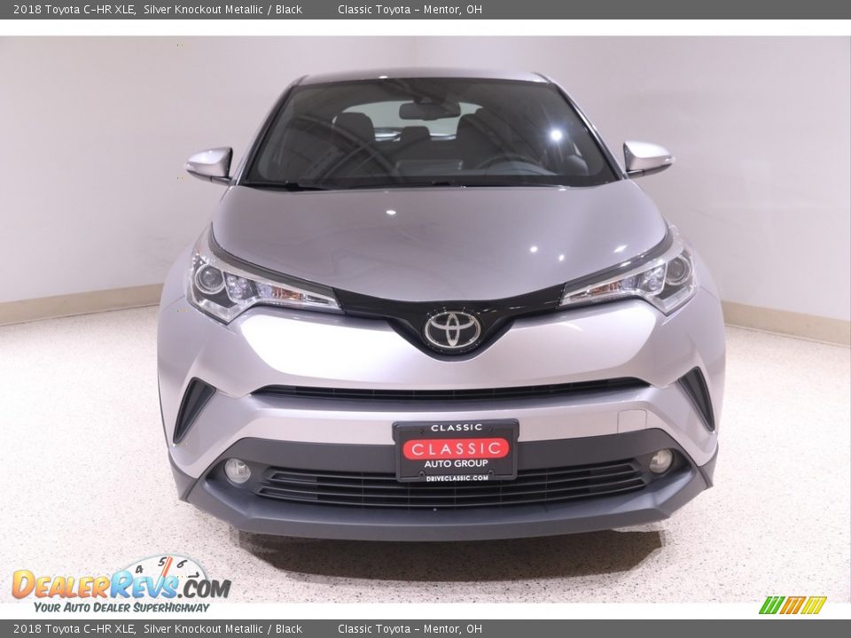 2018 Toyota C-HR XLE Silver Knockout Metallic / Black Photo #2