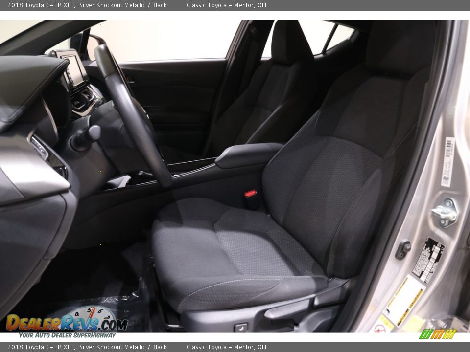 2018 Toyota C-HR XLE Silver Knockout Metallic / Black Photo #5