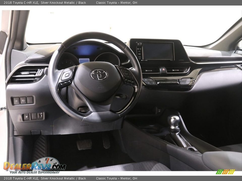 2018 Toyota C-HR XLE Silver Knockout Metallic / Black Photo #6