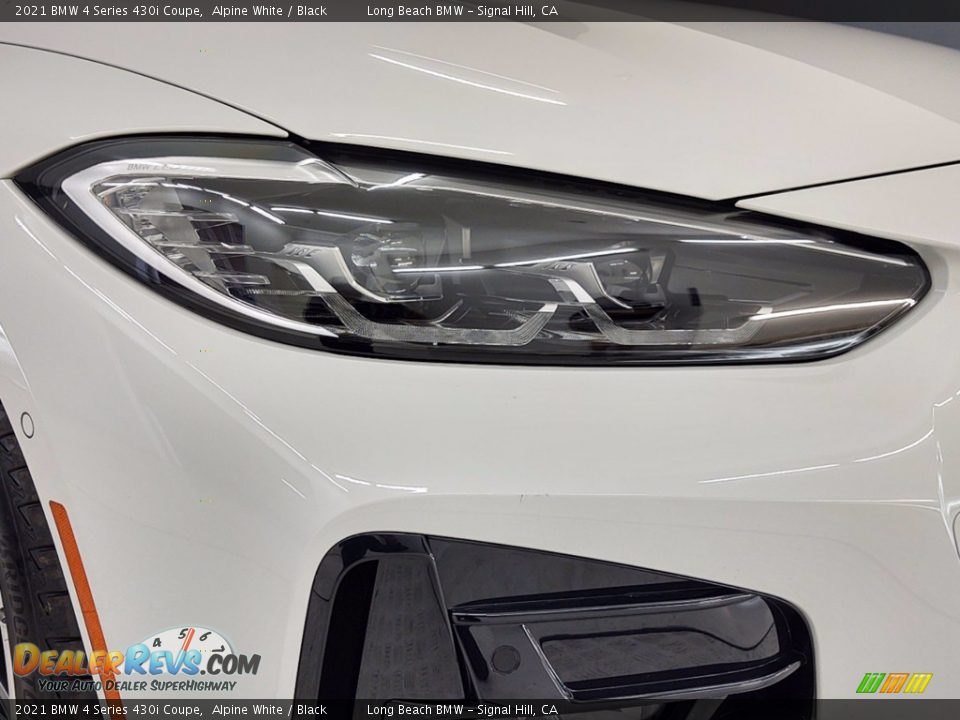 2021 BMW 4 Series 430i Coupe Alpine White / Black Photo #4