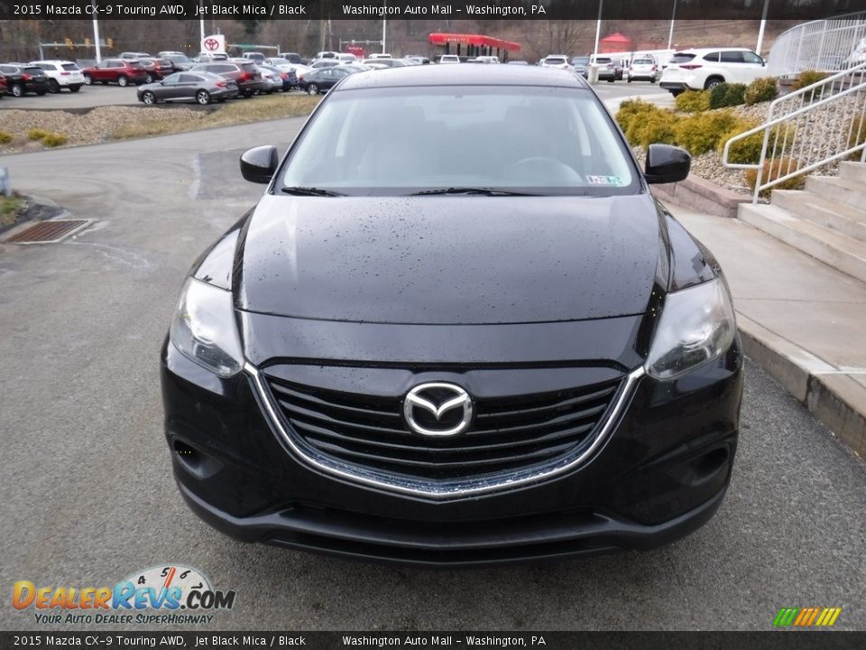 2015 Mazda CX-9 Touring AWD Jet Black Mica / Black Photo #9