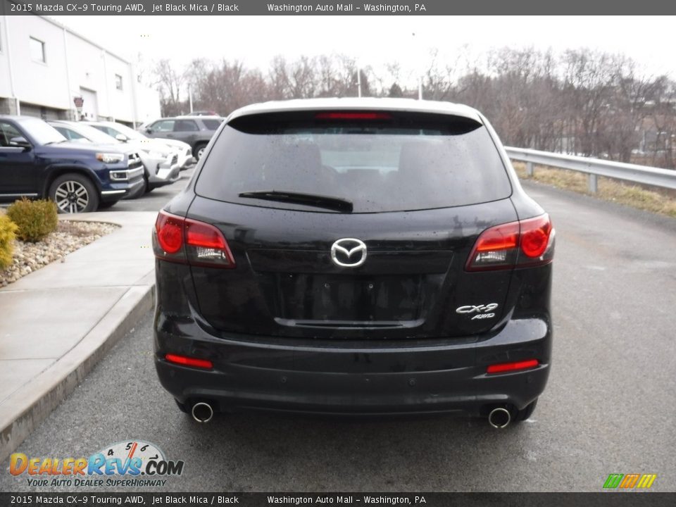 2015 Mazda CX-9 Touring AWD Jet Black Mica / Black Photo #12