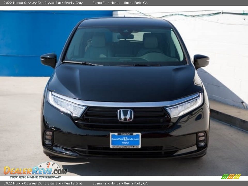 2022 Honda Odyssey EX Crystal Black Pearl / Gray Photo #3