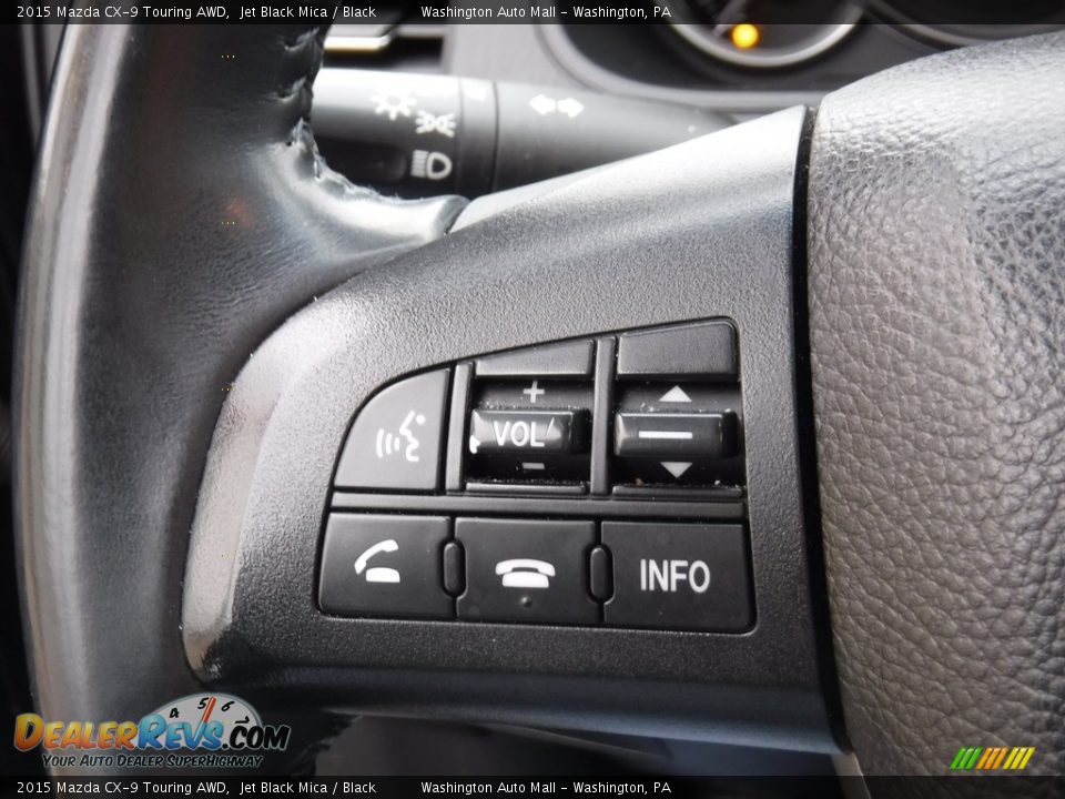 2015 Mazda CX-9 Touring AWD Steering Wheel Photo #21