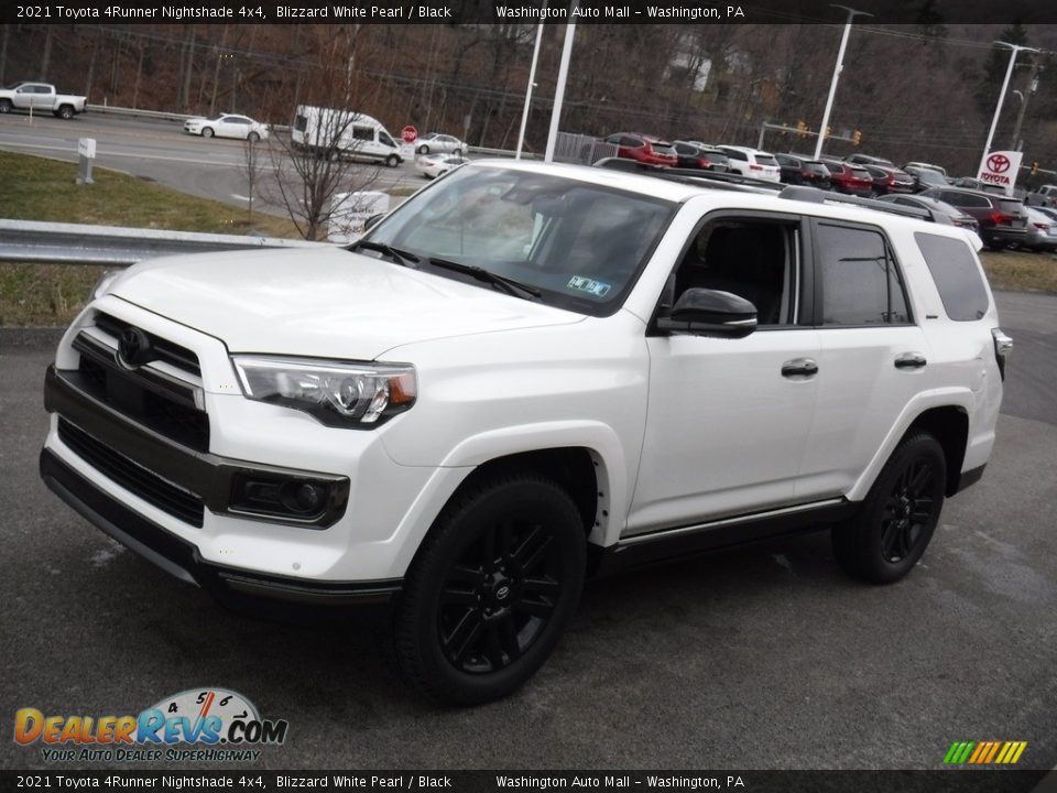 Front 3/4 View of 2021 Toyota 4Runner Nightshade 4x4 Photo #7