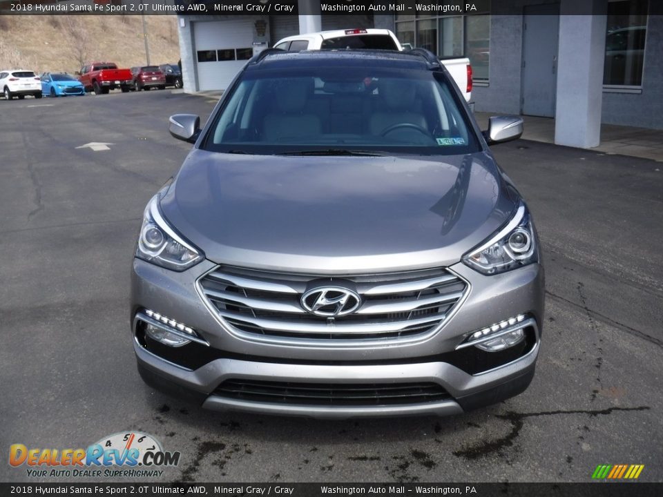 2018 Hyundai Santa Fe Sport 2.0T Ultimate AWD Mineral Gray / Gray Photo #5