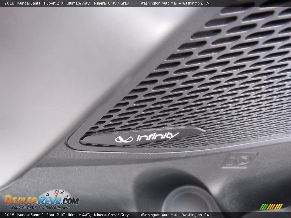 2018 Hyundai Santa Fe Sport 2.0T Ultimate AWD Mineral Gray / Gray Photo #22